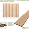 Ekena Millwork 48H x 3/8T Adjustable Wood Slat Wall Panel Kit w/ 4W Slats, Hickory contains 11 Slats SWW55X48X0375HI - alternate 5